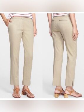 Tory Burch Khaki Tessa Ankle Pant 6